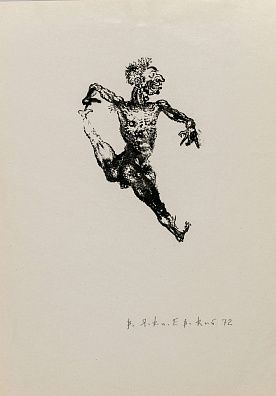 Янкилевский Владимир Борисович (1938–2018).
Анатомия чувств. 1972.