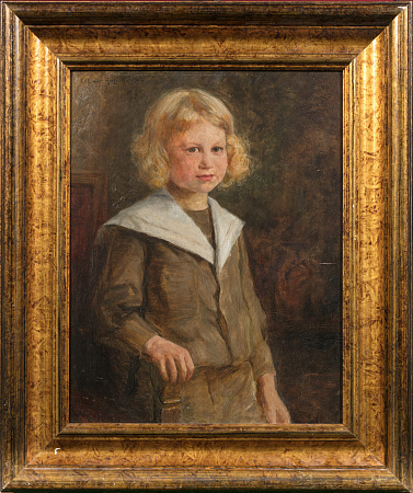 Ружичка Отмар (Othmar Ruzicka) (1895-1902). Портрет мальчика. 1902.