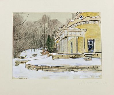 Маторин Михаил Владимирович (1901-1976).
Суханово. 1951.