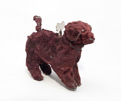 Игрушка заводная "Собака". СССР, 1930-50 годы.