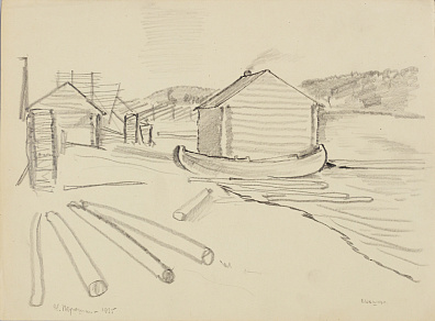 Трошин Николай Степанович (1897-1990). Русский Север. 1935.