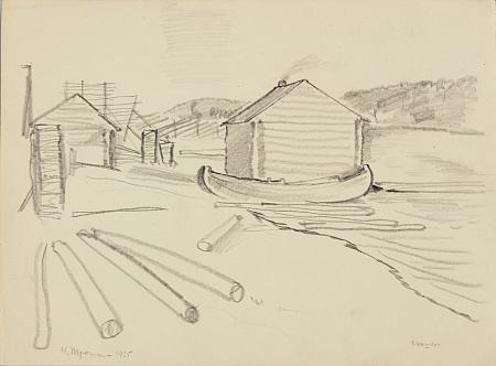 Трошин Николай Степанович (1897-1990). Русский Север. 1935.