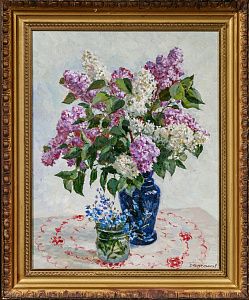 Барченков Николай Иванович (1918–2002). Сирень. 1992.