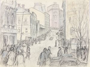 Зайцев Алексей Сергеевич (р.1927). Кузнецкий мост. 1970-е.