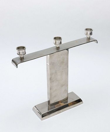 Подсвечник в стиле ар-деко. Германия, 1920-е годы.