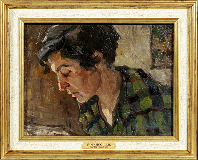 Иогансон Борис Владимирович (1893-1973).Портрет Ниночки. Вторая четверть ХХ века.