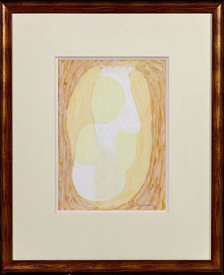 Шаршун Серж Иванович (1888-1975). Композиция в желтых тонах. 1950-е - 1960-е.