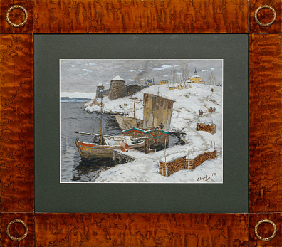 Егоров Андрей Афанасьевич (1878-1954). 
Русский город. 1911.
