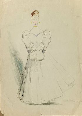 Саркисян Перч Ашотович (1922-1970). 
Кокетка. Середина - вторая половина ХХ века.
