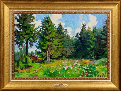 Бучкин Петр Дмитриевич (1886-1965).
Полевые цветы. 1952.