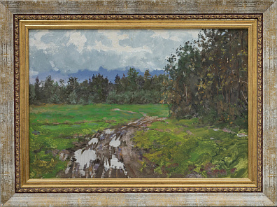 Кибардин Георгий Владимирович (1903-1963). 
Ненастье. 1960-е.