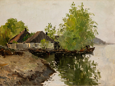 Серегин Порфирий Иовович (1868-1940). Днепр в разливе. 1895.