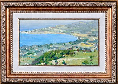 Винокуров Александр Васильевич (1922-2002). Вид на море. 1960-е.