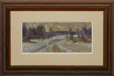 Соколов-Скаля Павел Петрович (1899-1961).
Зима на Истре. 1950-е.