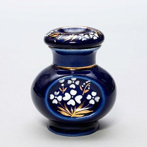 Флакон для чая и специй. СССР, Бронницкий фарфоровый завод "Возрождение", 1980-е годы.