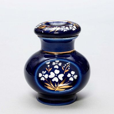 Флакон для чая и специй. СССР, Бронницкий фарфоровый завод "Возрождение", 1980-е годы.