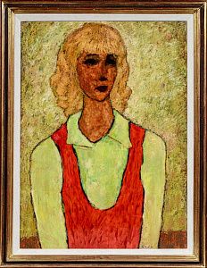 Юкин Владимир Яковлевич (1920-2000). 
Ольга. 1970.