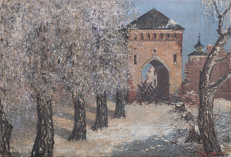 Лебедев Алексей Викторович (1902-?). (?).
Смоленский кремль. 1935.
