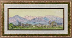 Барто Ростислав Николаевич (1902-1974). Вечер в горах. 1950-е.