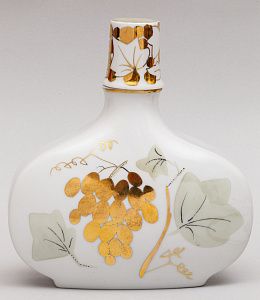 Штоф "Виноград". СССР, Ленинградский фарфоровый завод, 1960-е годы.