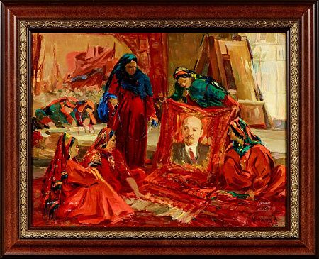 Аракелов Вартан Нерсесович (1910-1985).Подарок ткачих. 1955.