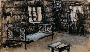Неизвестный художник. Россия. В избе. 1970-е.