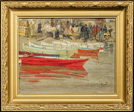 Дмитриев-Лютич Иван Дмитриевич (1875-1943).
Под Саратовом. 1900- 1910-е.