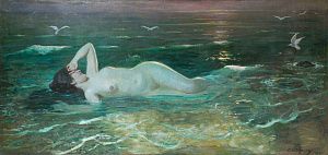 Девяткин Сергей Ефремович (1870-1940). 
Наяда. 1912.