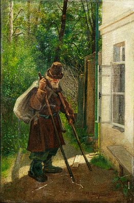 Истрин Пётр Иванович (1863–после 1918). (?). 
Странник. Конец XIX века.