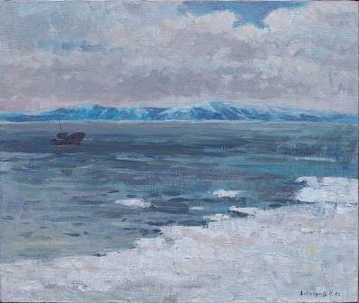 Котляров Павел Львович (1955-2005).На Урюме. 1996.