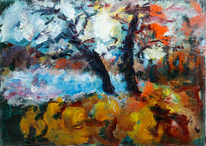 Бух Арон Фроимович (1923-2006). 
Пейзаж. 2002.