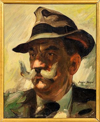 Яковлев Василий Николаевич (1893-1953). Портрет музыканта. 1937.