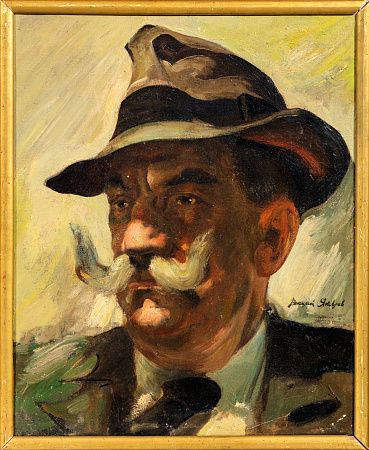 Яковлев Василий Николаевич (1893-1953). Портрет музыканта. 1937.