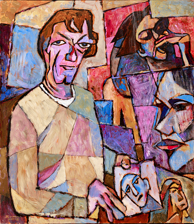 Зимин Сергей Константинович (р.1952).
"Никола, художник из Баколи". 2013.