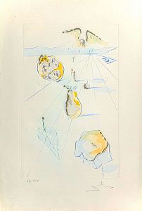 Сальвадор Дали (Salvador Dali) (1904-1989). "Песнь Песней царя Соломона". 1971.