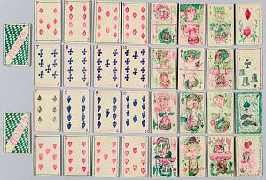 Параджанов Сергей Иосифович (1924-1990).
Тюремный набор карт для игры в покер. 1982.