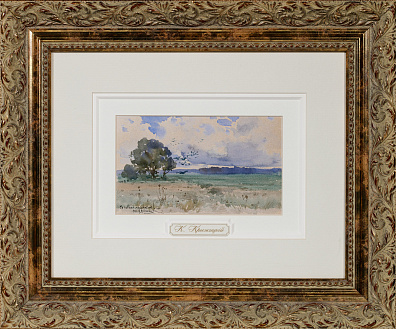 Крыжицкий Константин Яковлевич (1858-1911).Летний пейзаж. 1900.