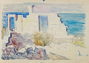 Назаров Константин Борисович (1933-1981).
Море. Херсон. 1971.