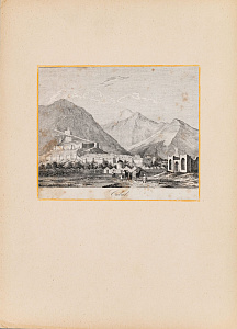 Неизвестный художник. Западная европа.
Кабул. Середина XIX века.
