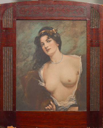 Георг Паппериц (Georg Papperitz) (1846-1918).
Обнаженная. Начало ХХ века.