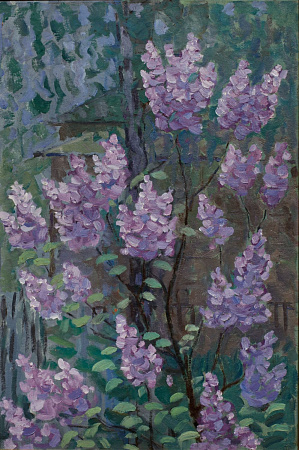Соколова Ираида Владимировна (1930-2020).Сирень. 1976.