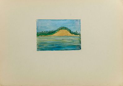 Кафенгауз (Прудковская) Тамара Андреевна (1893-1969). 
Лиелупе. 1960.