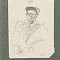 Лабас Александр Аркадьевич (1900-1983). 
Портрет мужчины в кепке. 1949.