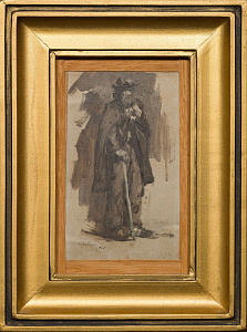 Салтанов Сергей Николаевич (1870-1917). 
Этюд. Мужская фигура. 1905.