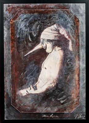 Макаревич Игорь. (р.1943). Homo Lignum. Проблемы выживаемости, физиологии и погребения. Отдел № 2. 1995.