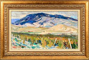 Бернадский Валентин Данилович (1917- 2011).
Окрестности Белогорска. 1976.