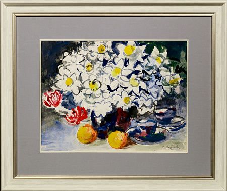 Зернова Екатерина Сергеевна (1900 - 1995). Нарциссы. 1988.