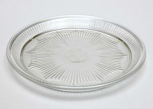 Тарелка агитационная. СССР, 1930-е годы.