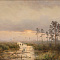 Прокофьев Александр Матвеевич (1859-1925). Окраина Петербурга. Заросшая речка. 1901.