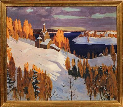Фокина Светлана (?). Зима. 1990-е.